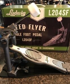 Ludwig Speed Flyer L204SF Single Bass Drum Pedal Chain / Strap Drive