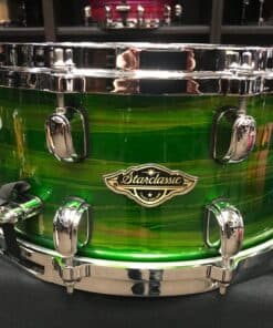 Tama Starclassic Walnut / Birch 6.5×14 Snare Drum Lacquer Shamrock Oyster WBSS65 LSO