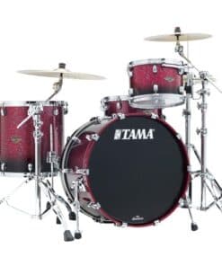 Tama Starclassic Walnut Birch 3pc Set Molten Dark Raspberry Fade WBS32RZSMDR