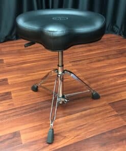 Roc N Soc Nitro Drum Throne With Black Vinyl Saddle Seat Top Pneumatic