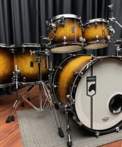 Mapex Used Drums Black Panther Velvetone 5pc Set Butter Burl Burst