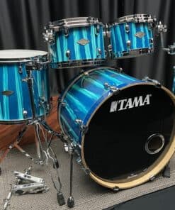 Tama Used Starclassic Performer 4pc Maple Birch Sky Blue Aurora Drum Set