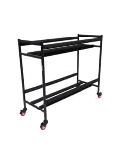 Gator Frameworks Two-Tier Snare Rack With Locking Casters