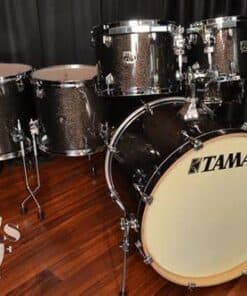 TAMA Superstar Classic Maple Midnight Gold Sparkle 7-piece Kit