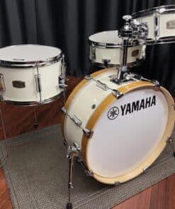 Yamaha Stage Custom Hip Compact Birch Classic White 4pc Drum Set
