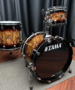 TAMA Used Starclassic Walnut / Birch Molten Brown Burst 12, 14, 20 Kit WBS30RSMBR
