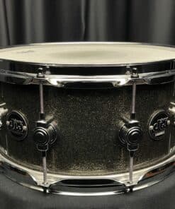 DW Used Snare Drums Performance Series Maple 6.5×14 Pewter Sparkle