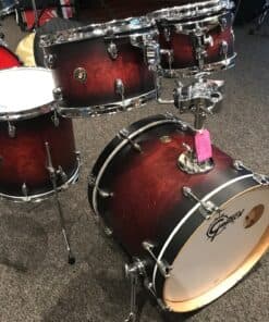 Gretsch Drums Used Catalina Maple 4pc Kit 10, 12, 14, 20 Satin Deep Cherry Burst