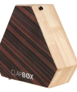 Clapbox Travel Cajon Zebrawood With Carry Bag