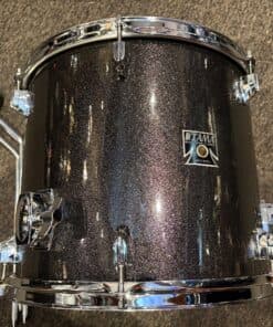 Tama Used Superstar Classic Maple 14 in. Floor Tom Midnight Gold Sparkle