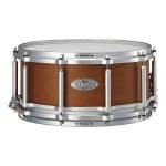 Pearl Free Floating 14x6.5 Maple African Mahogany Snare Drum