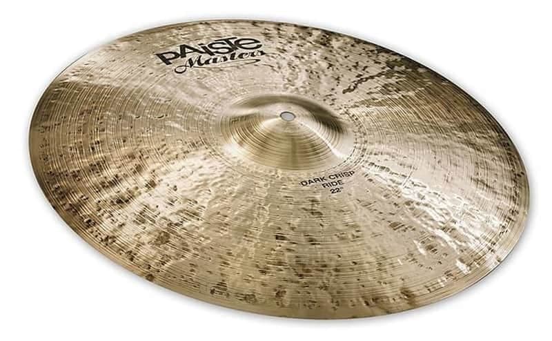 PAISTE 22" MASTERS DARK CRISP RIDE