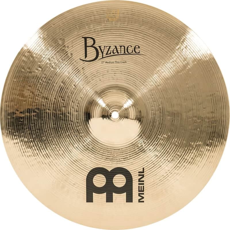 Meinl Byzance 17'' Medium Thin Crash, Brilliant