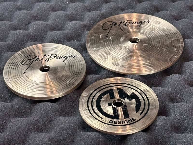 GM Designs Flat Bell Disc Set - 3.5" (210g.), 4" (428g.), 5" (500g.)