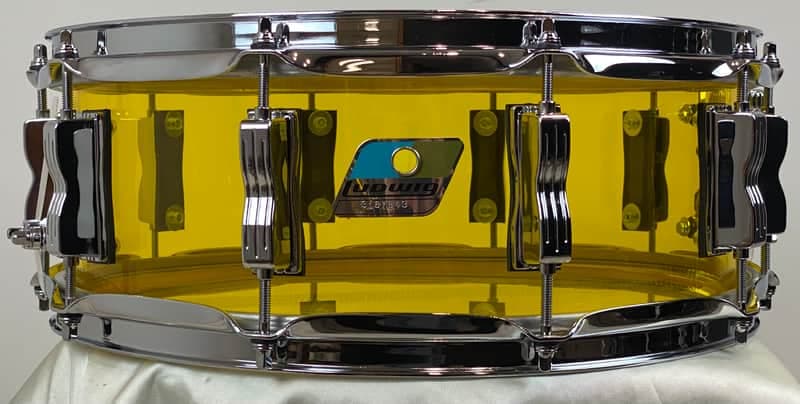 Ludwig 5x14" Vistalite Snare Drum - Yellow