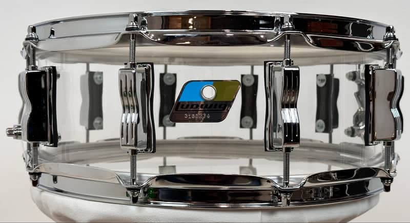 Ludwig 5x14" Vistalite Snare Drum - Clear