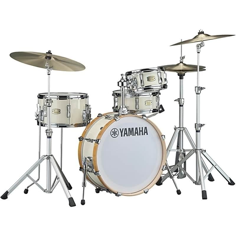 Yamaha Stage Custom Hip 4pc Drum Kit - “Classic White”