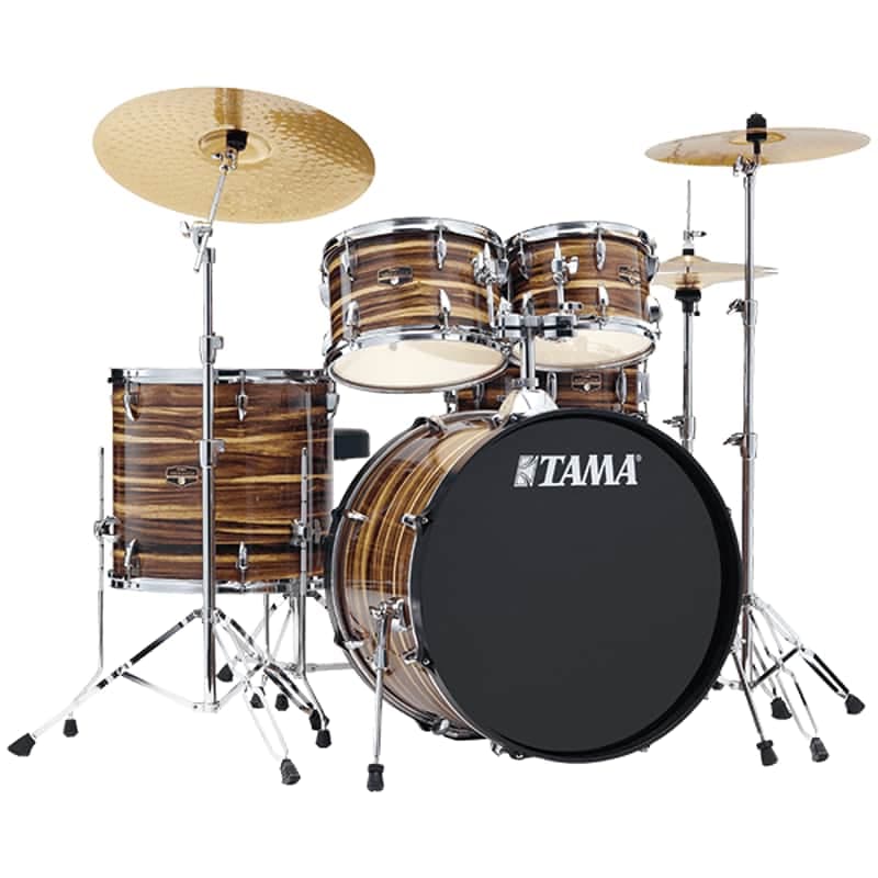 Tama Imperialstar 5pc Drum Kit - “Coffee Teak Wrap”