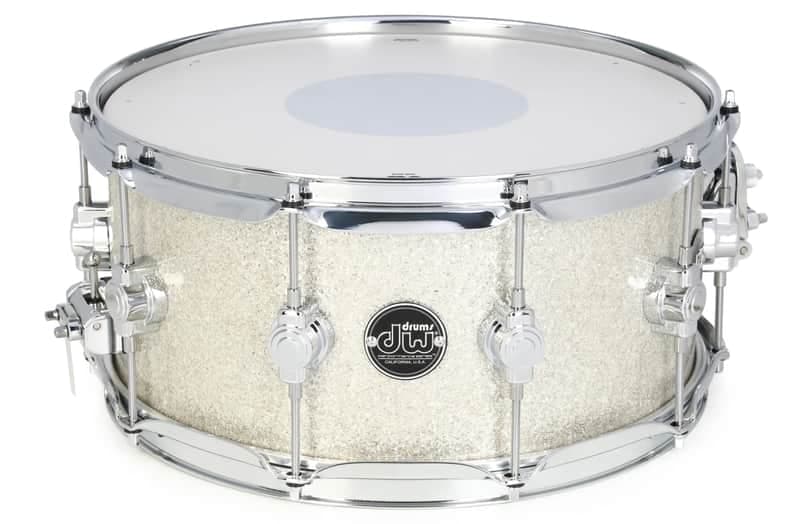 DW LTD Performance Series 6.5x14 Snare Drum - "Broken Glass Glitter"