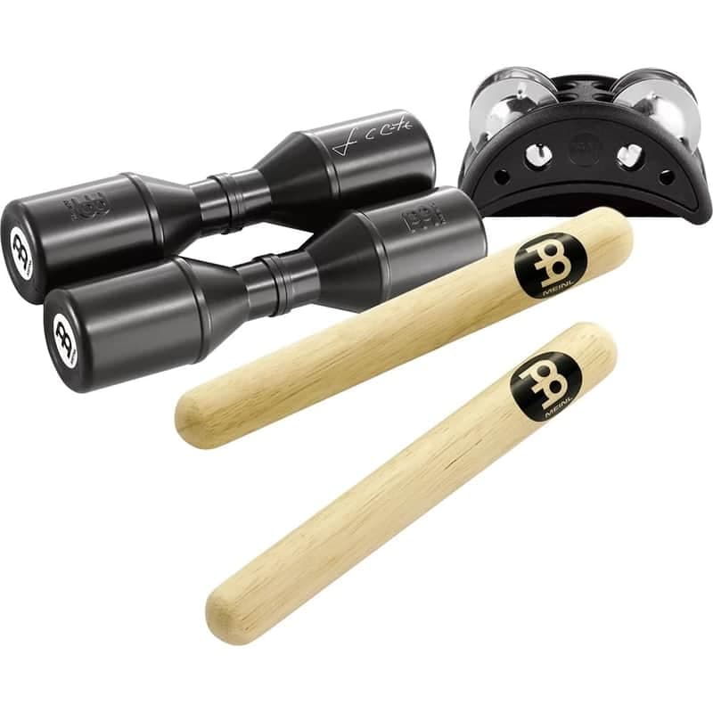 Meinl percussion pack: CL1HW, SH4BK, CFJS2S-BK