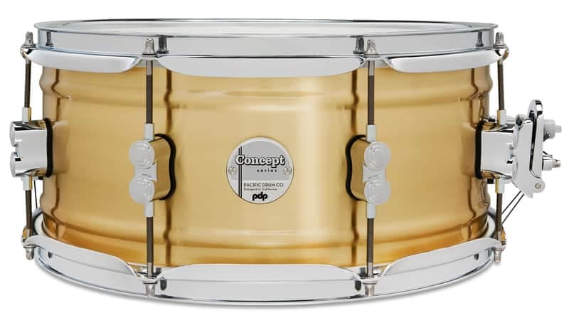 PDP Concept Series 6.5x14 1.2mm Brass Snare Drum