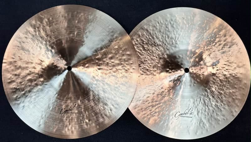 Cymbal Craftsman by Paul Francis 14" HiHat Cymbal Pair - 993/1241g