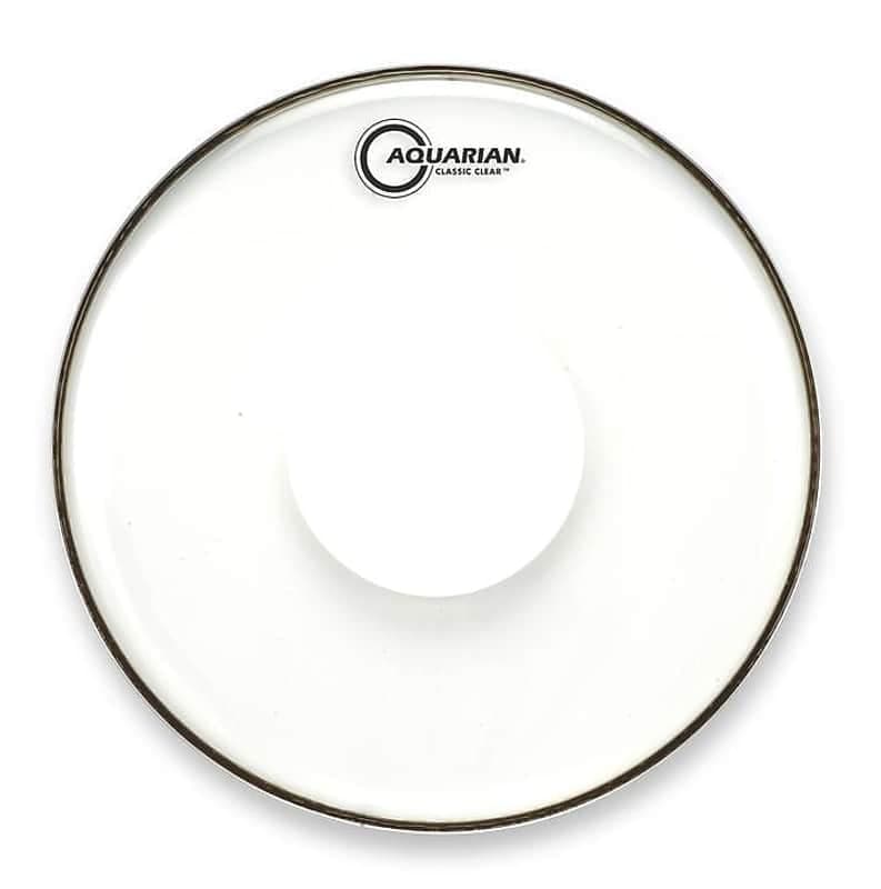 Aquarian Classic Clear w/ Power Dot Bass Drum 26"