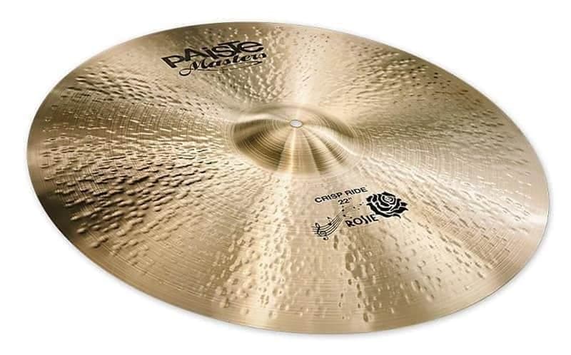 PAISTE 22" MASTERS CRISP RIDE