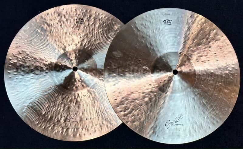 Royal Cymbals 14" Cymbal Craftsman Series Hihat Cymbal Pair - 1059/1245g