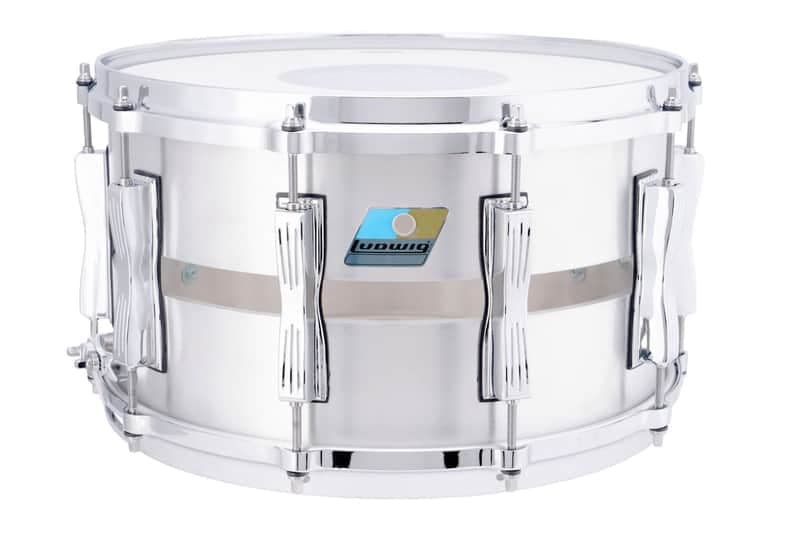 Ludwig 8x14 Cast Aluminum, Slotted Coliseum Snare Drum