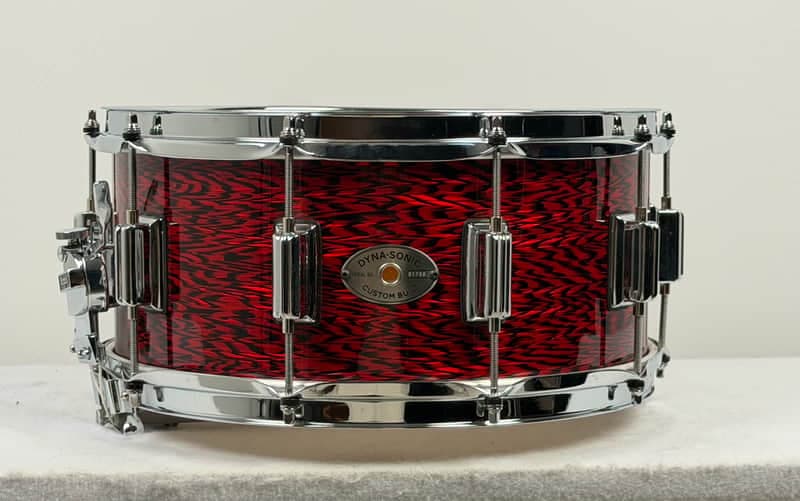 Rogers 6.5x14" Wood Dyna-Sonic Snare Drum Reissue - Red Onyx