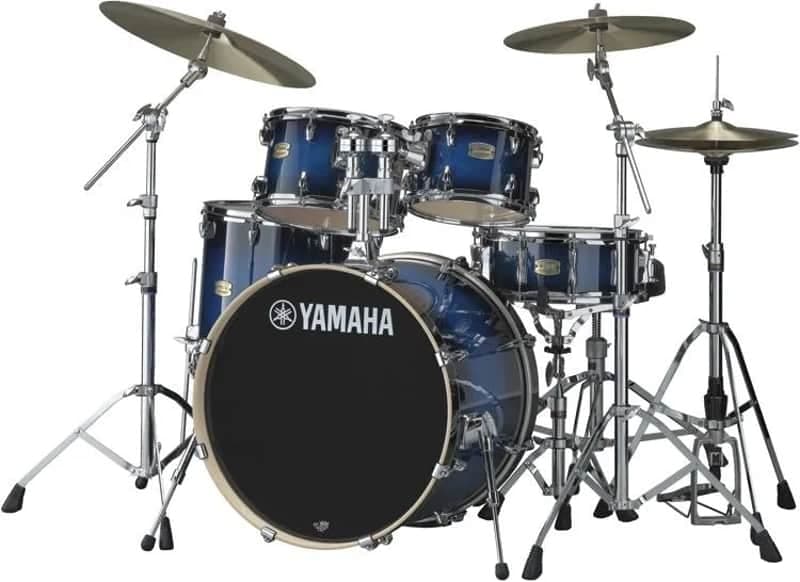 Yamaha Stage Custom Birch 5pc Drum Kit - “Deep Blue Sunburst”