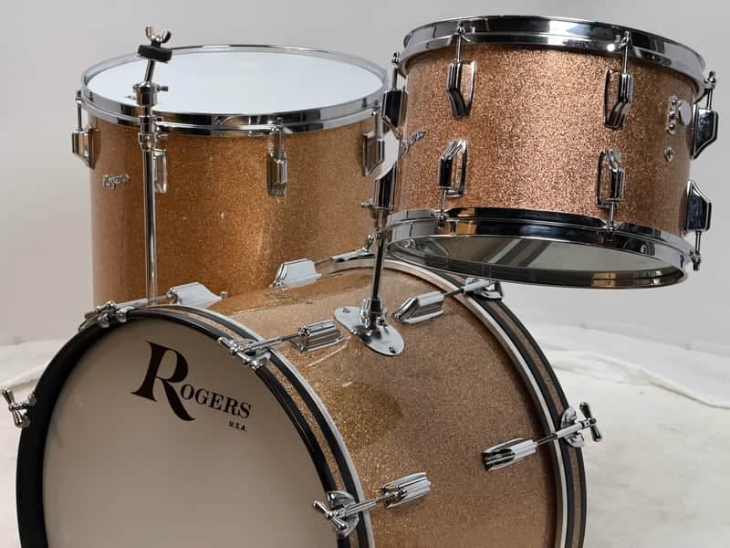 Rogers 20/12/16" 60's Headliner Holiday Drum Set - Champagne Sparkle