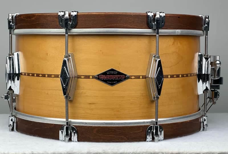 Craviotto 7x14" Solid Maple 2014 "Super Swing" Snare Drum - Johnny Craviotto's Personal Drum