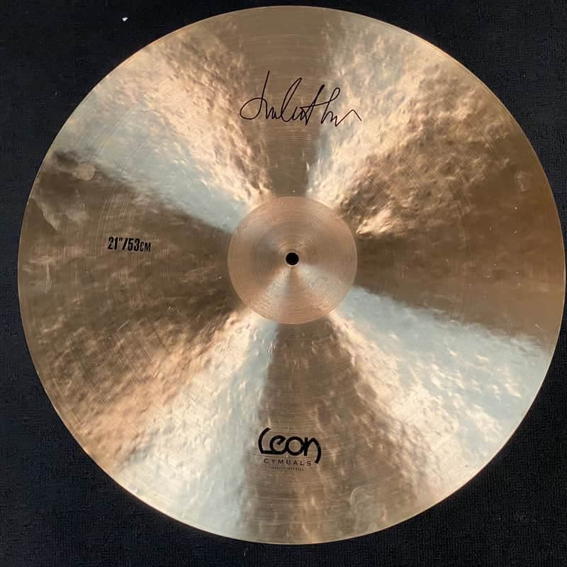 Leon 21" Flat Bell Lathed Ride Cymbal - 2111g