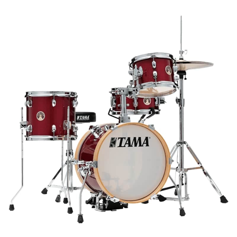 Tama Club Jam Flyer 4pc Drum Kit - “Candy Apple Mist”